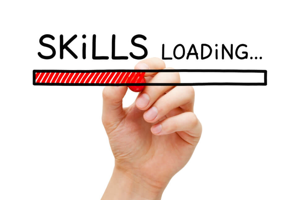 skills-development-loading-bar-concept